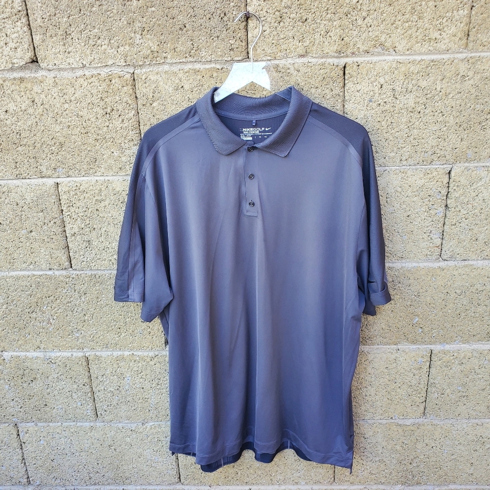 Nike Gray Golf Polo